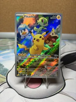 Pikachu - 027 (Pokemon Center Exclusive) 027 Sv: Scarlet & Violet Promo - Image 1