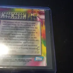 1998 Pokemon Topps Mewtwo Strikes Back Leaving The Nest #4 - Image 5