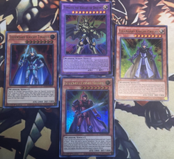Yugioh: Legendary Dragon Knight Set - Hermos Critias Timaeus Ultra Rare - Image 1