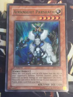 Yugioh: Airknight Parshath - LOD-062 - Ultra Rare - 1st Edition - LP - Image 1