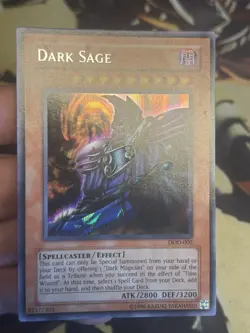 Yugioh: Dark Sage - DOD-002 - Secret Rare - Promo Card - MP - Image 4