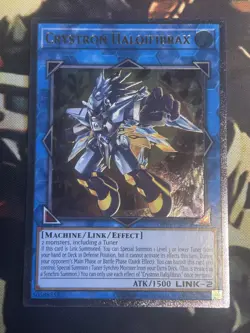 Yugioh: Crystron Halqifibrax - OP15-EN003 - Ultimate Rare - Unlimited NM - Image 1