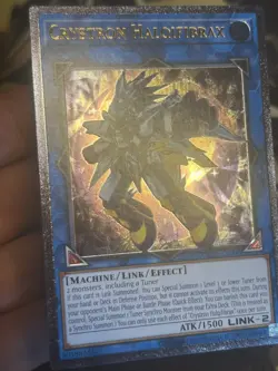 Yugioh: Crystron Halqifibrax - OP15-EN003 - Ultimate Rare - Unlimited NM - Image 3