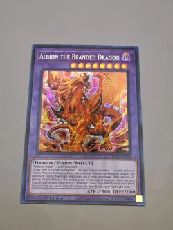 Albion The Branded Dragon Prismatic Secret Rare MP22-EN076 Yugioh - Image 2