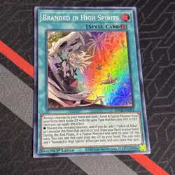 Yugioh! Branded in High Spirits - BODE-EN055 - Super Rare - 1st Edition - Image 2