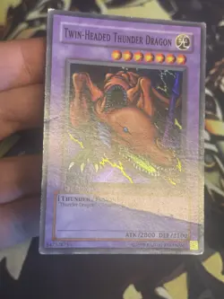 Yugioh: Twin-Headed Thunder Dragon - MRD-120 - Super Rare - 1st Edition - HP - Image 4