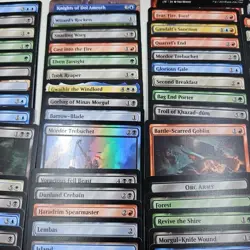 MTG Lord of the Rings Lot Of 95 Common, Uncommon, And Rare Cards Nm - Image 3