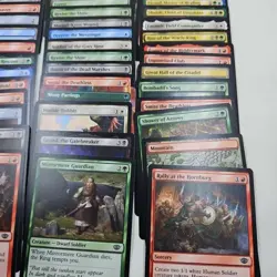 MTG Lord of the Rings Lot Of 95 Common, Uncommon, And Rare Cards Nm - Image 5