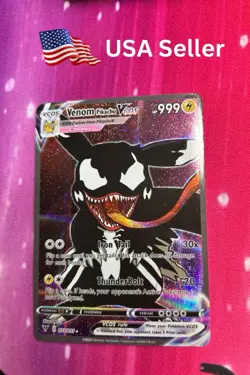 *USA Seller* Pokemon Venom Pikachu VCos Card 033/055 - Image 1