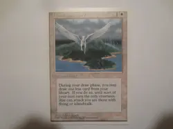 MTG ISLAND SANCTUARY DATED 1999 WIZARD CARD ILLYS MARK POOLE - Image 1