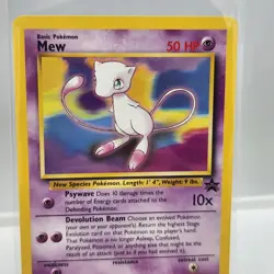 Mew Movie Promo 8 Pokemon Card NM TCG - Image 2