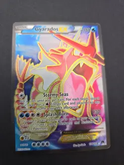 Pokemon Gyarados EX 114/122 Breakpoint Full Art 2016 Card - Image 1