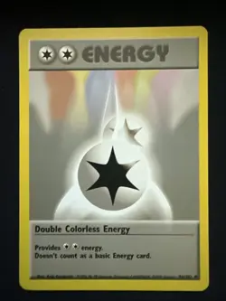 Double Colorless Energy 96/102 Base Set Uncommon Pokemon Card - Image 1