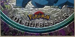 BULBASAUR #01, Series 1 - 2000, Topps TV Animation Edition Chrome Pokemon Card - Image 2
