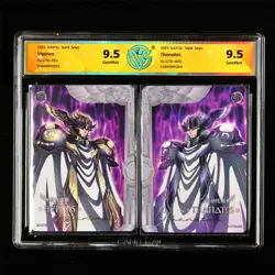 CCG GemMint 9.5 2025 KAYOU Saint Seiya CCG Card SS-UTR-023/024 - Image 1