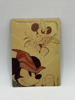 Disney Lorcana TCG MICKEY MOUSE Brave Little Tailor 4 Card Puzzle Token Inserts - Image 2