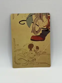 Disney Lorcana TCG MICKEY MOUSE Brave Little Tailor 4 Card Puzzle Token Inserts - Image 3