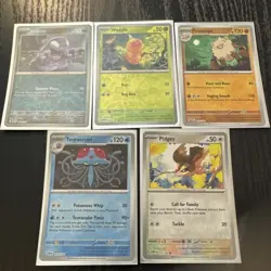 Pokemon Card 151 TCG Reverse Holo Lot! 5 Reverse Holos From 151 English - Image 1