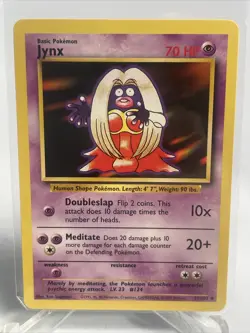 JYNX - Base Set - 31/102 - Uncommon - Pokemon Card - Unlimited Edition - NM - Image 2