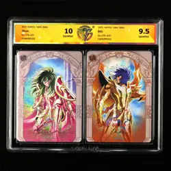 CCG GemMint 10 / 9.5 2025 KAYOU Saint Seiya CCG Card SS-UTR-021/022 - Image 1