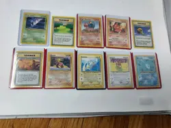 10x Pokemon Cards Neo Revelation LP-NM Lot - Mixed Trainers & Pokemon - Image 1