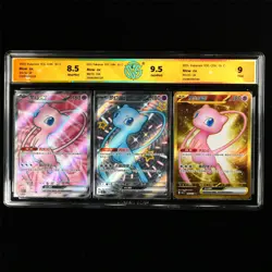CCG 8.5/9.5/9 2025 Nintendo Pokemon TCG CHN. card - Mew ex - Image 1