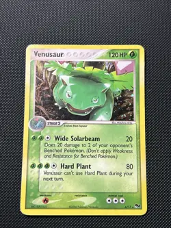 Venusaur 6/17 Holo LP -Vintage Holo Rare Pokemon Card- Pop Series 2 - Image 1