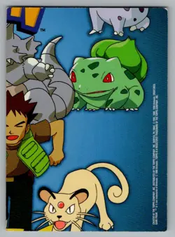 1999 TOPPS TV POKEMON CARDS JAMES #TV10 - Image 2
