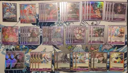 OP09 Comp ready to play Purple/Black Luffy Decklist (50 Cards) - Image 1