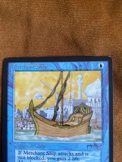 LP - Merchant Ship - Arabian Nights - Reserved List -MTG - Image 2