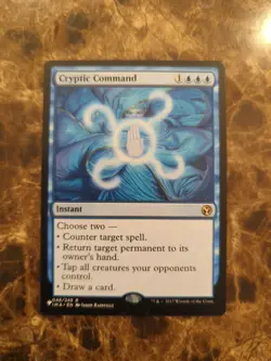 Cryptic Command (IMA) The List Reprints Regular NM MTG - Image 1