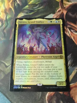 Atraxa, Grand Unifier Promo Pack Foil Phyrexia: All Will Be One Foil LP - Image 2