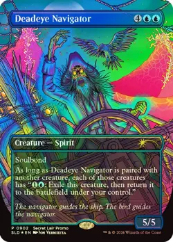 🏴‍☠ Secret Lair - Deadeye Navigator - FOIL 🌈 MTG Magic: The Gathering SEALED - Image 4
