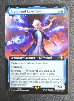 Alphinaud Leveilleur (Extended Art) Commander: FINAL FANTASY (FIC) 0140 REGULAR - Image 1