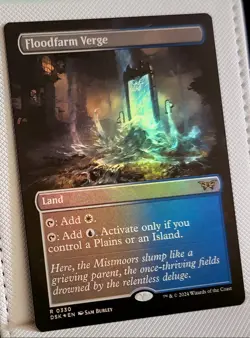 MTG Floodfarm Verge (Borderless) Foil DSK #330 Near Mint - Image 1