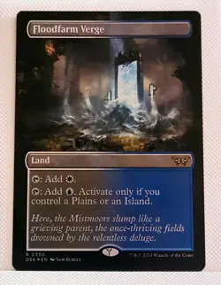 MTG Floodfarm Verge (Borderless) Foil DSK #330 Near Mint - Image 2