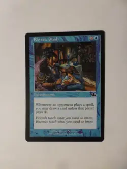 MtG Prophecy Rhystic Study NM Flat Ship VCT123951 - Image 1