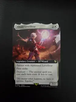 MTG - Alisaie Leveilleur (Extended Art) Commander: Final Fantasy MTG NM Magic - Image 1