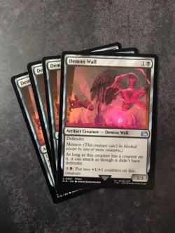 X4 Demon Wall Final Fantasy MTG Regular - Image 1