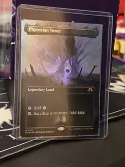 Phyrexian Tower (Borderless) Modern Horizons 3 Foil Magic the Gathering NM - Image 2