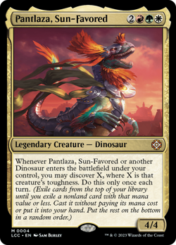 Pantlaza, Sun-Favored #4 | NM FOIL | LCC Magic MTG - Image 1