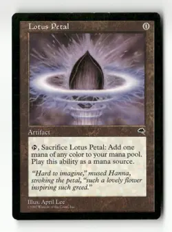 Lotus Petal Tempest #294 Magic the Gathering - Image 1