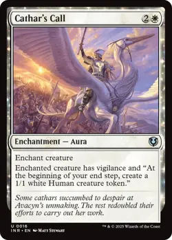 Cathar's Call 016 MTG Innistrad Remastered Uncommon NP - Image 1