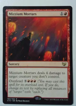 Mizzium Mortars *Rare* Magic MtG x1 Commander 2015 SP - Image 1