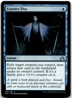 MTG Essence Flux U Shadows over Innistrad 61 LP - Image 1