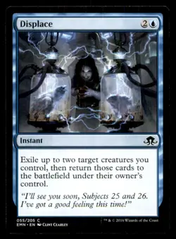 MTG Displace LP Light Play Eldritch Moon [4272] - Image 1