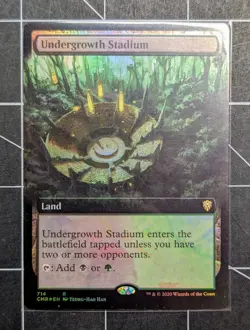 Undergrowth Stadium (Extended Art) Commander Legends Foil NM/M - Image 1