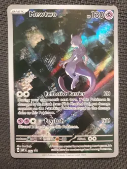 Mewtwo 052 Pokemon 151 Promo - Sv: Scarlet & Violet Holo - English - Unsealed - Image 1
