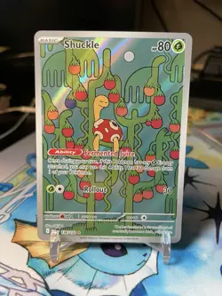 Shuckle 136/132 Me01: Mega Evolution Holo Pokemon NM/Mint - Image 1