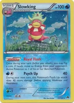 Pokemon TCG - Slowking - 21/122 - Alternate Holo - XY: Breakpoint [Near Mint] - Image 1